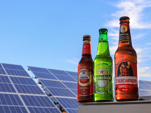 Heineken Spain to produce all beers with solar energy